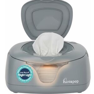 New Hiccapop Ultra Wipe Warmer Night Light Baby Shower Gift  |